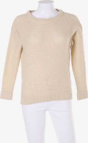 Amisu Sweater & Cardigan in XS in Beige: front