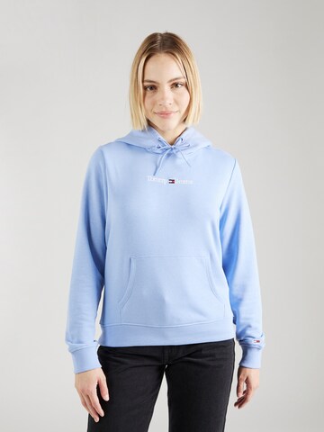 Tommy Jeans Sweatshirt i blå: framsida