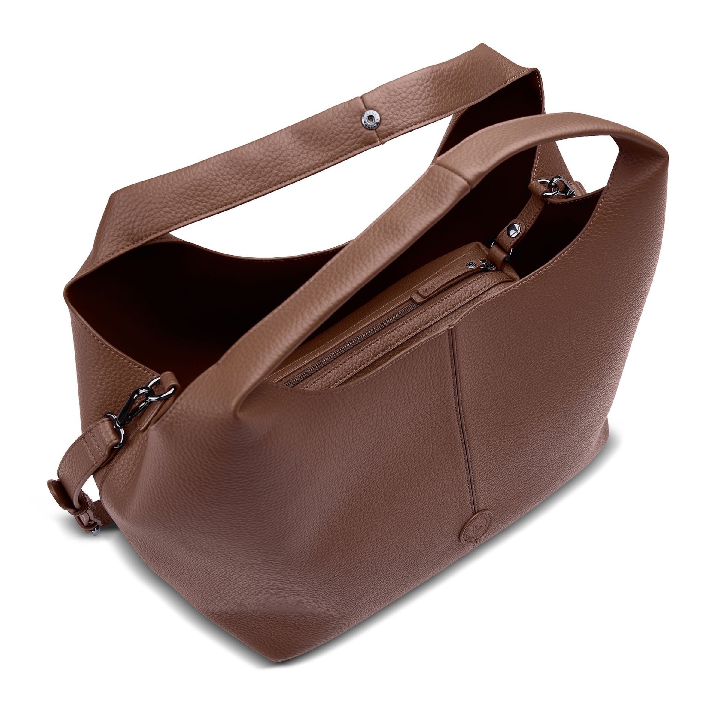 Borsa a spalla 'Zoe' di bugatti in marrone