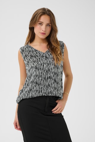 Kaffe Blouse 'Amber' in Black: front