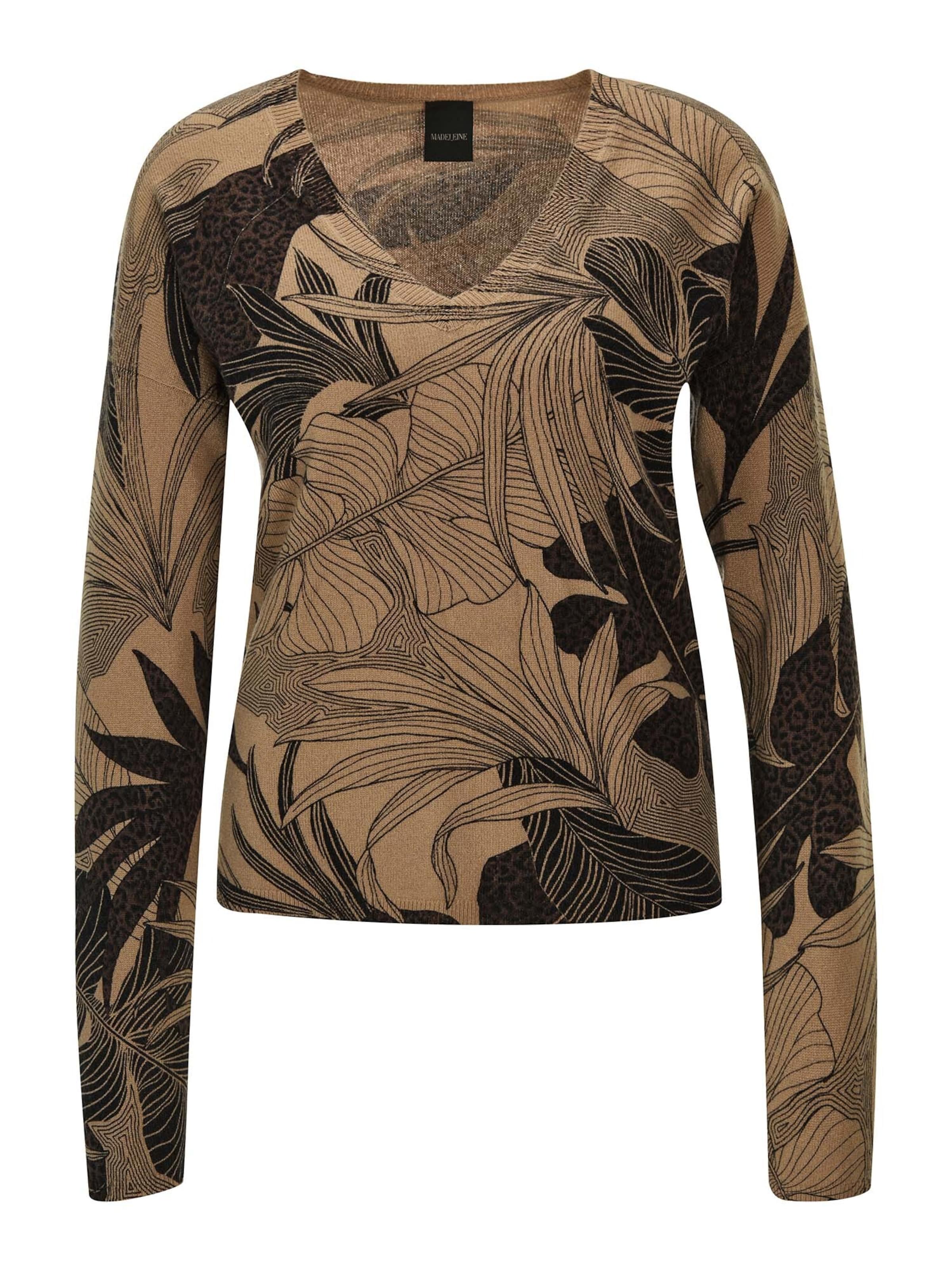 Pull-over MADELEINE en marron : devant