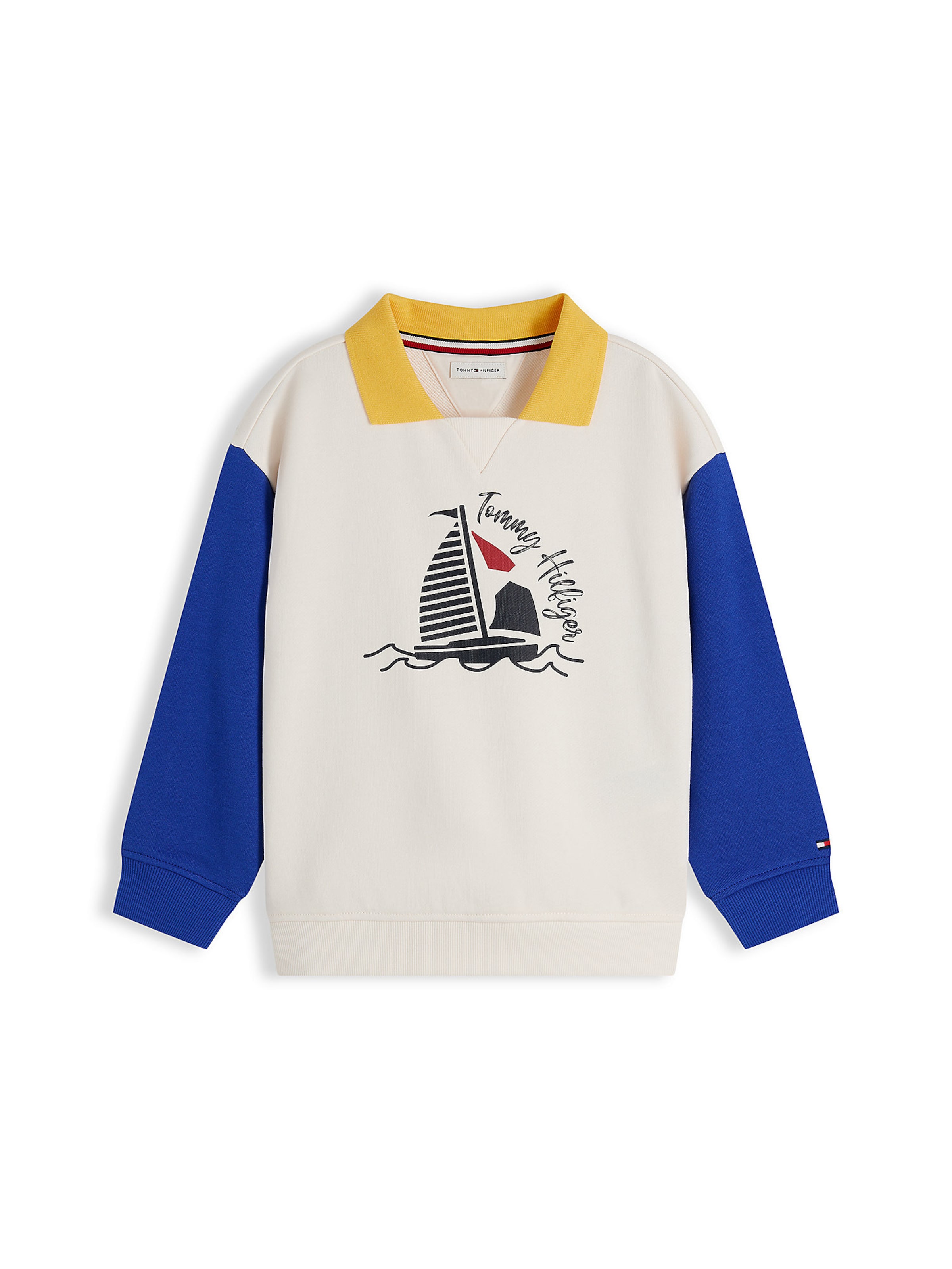 Pull-over TOMMY HILFIGER en bleu : devant