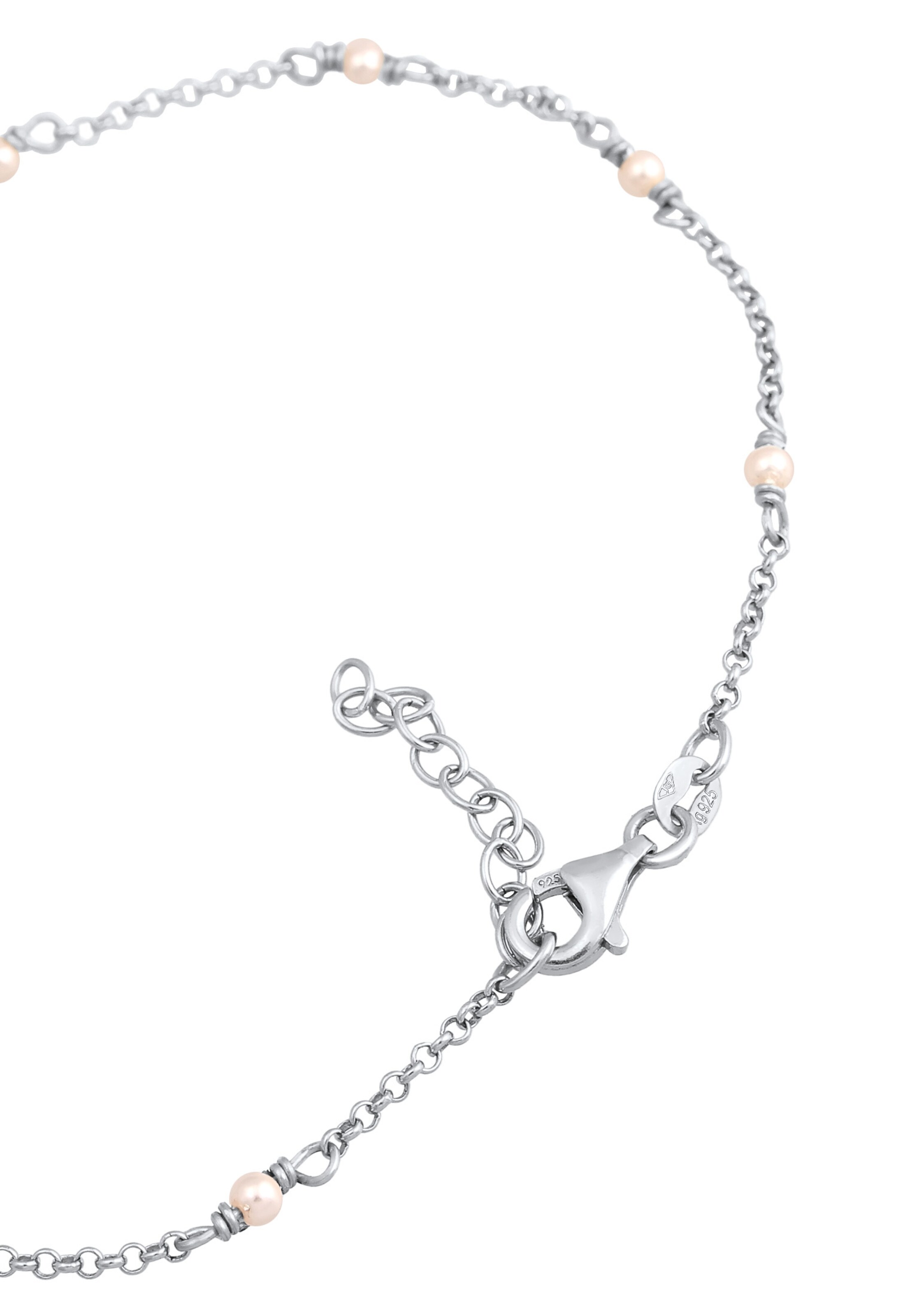 ELLI Fußschmuck in Silber