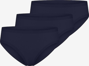 SCHIESSER Panty 'Invisible Cotton' in Blue: front