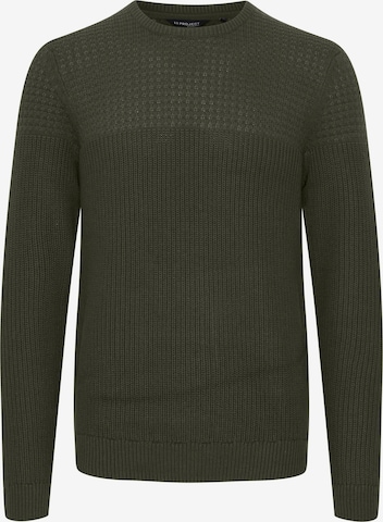 Pullover 'Adamus' di 11 Project in verde: frontale