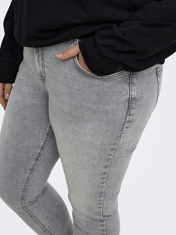 ONLY Carmakoma Slim fit Jeans 'CARWilly' in Grey