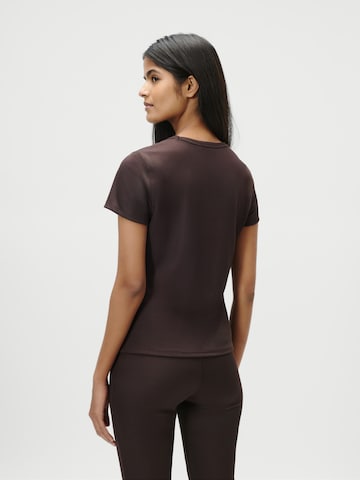 T-shirt 'Simone' LeGer by Lena Gercke en marron