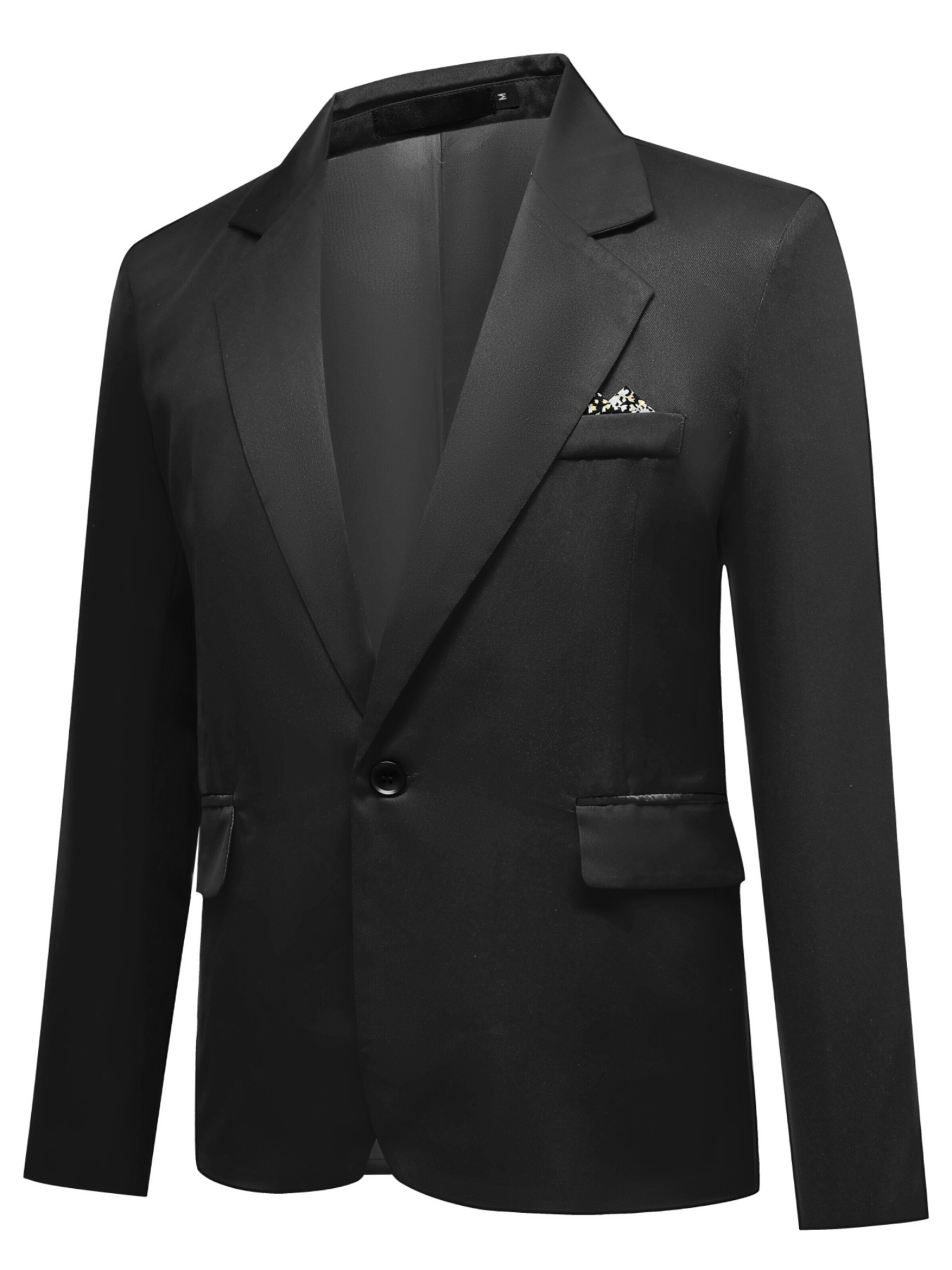 YOUTHUP Slim Fit Sakko 'Pflegeleicht'‌‌‌‌‌‌‌‌ in Schwarz