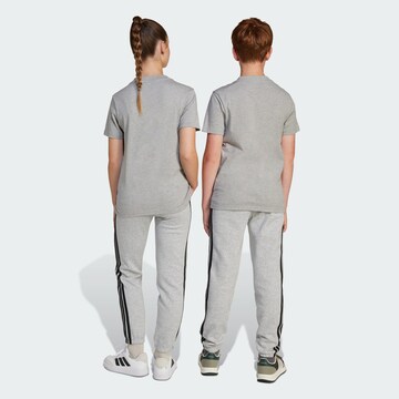 ADIDAS SPORTSWEAR Tapered Workout Pants 'Essentials' in Grey