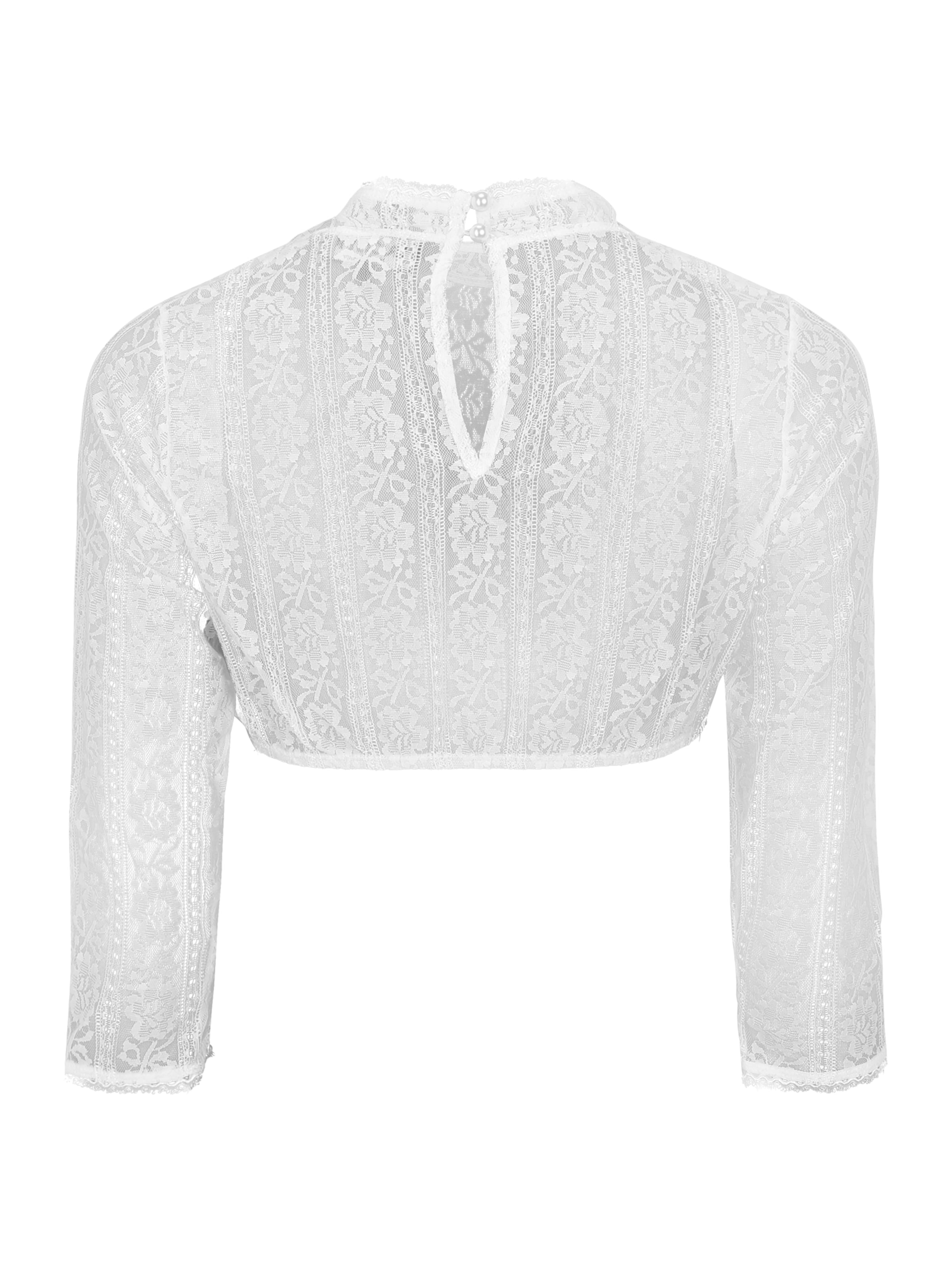 Krüger Madl Dirndlbluse in Beige