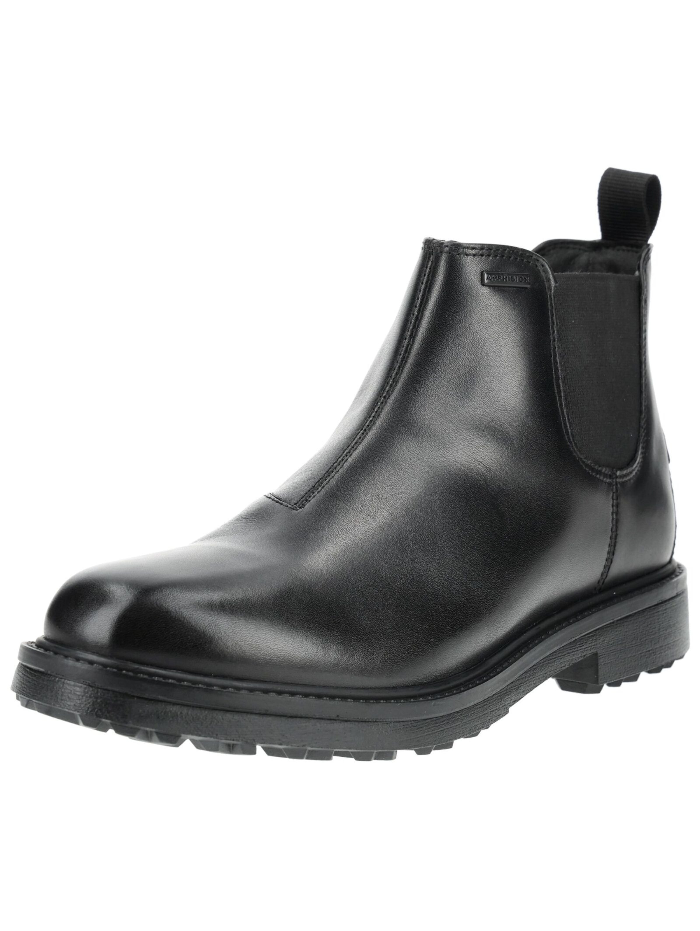 Boots GEOX en noir : devant