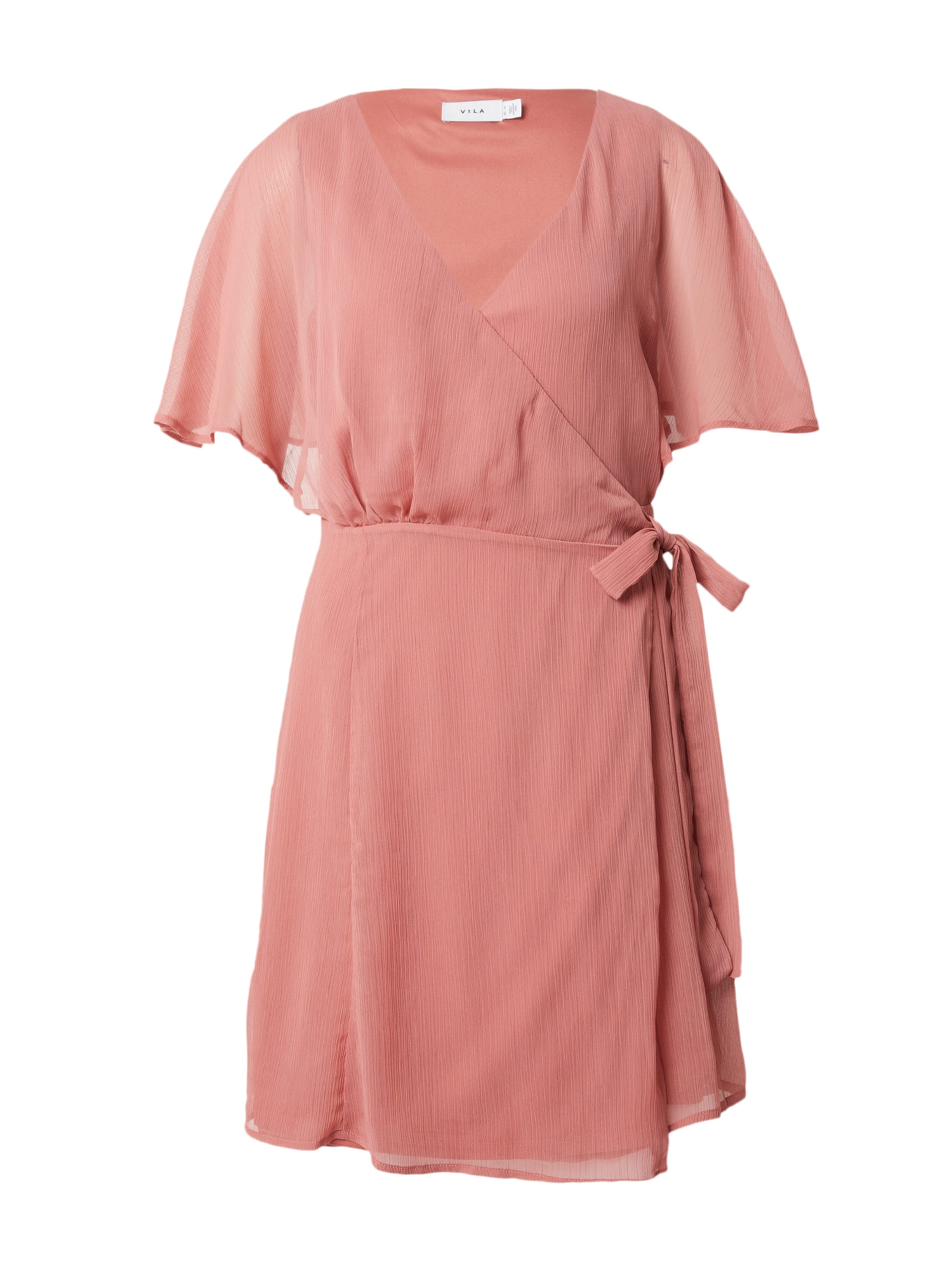 VILA Kokteilikleit 'VIRILLA', värv roosa: eest vaates