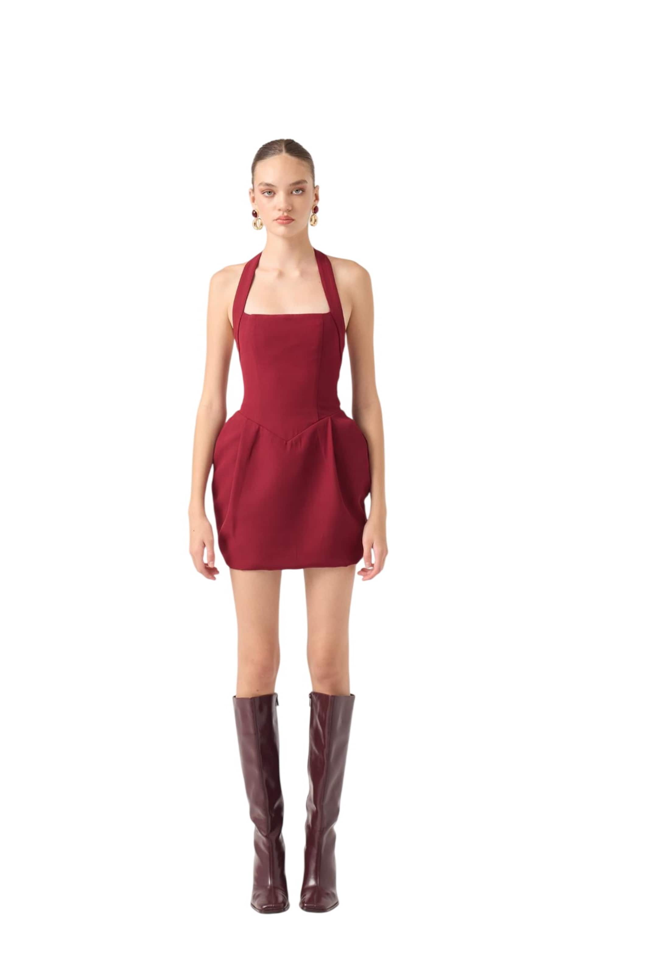 HOLLY LOLLY Jurk in Rood