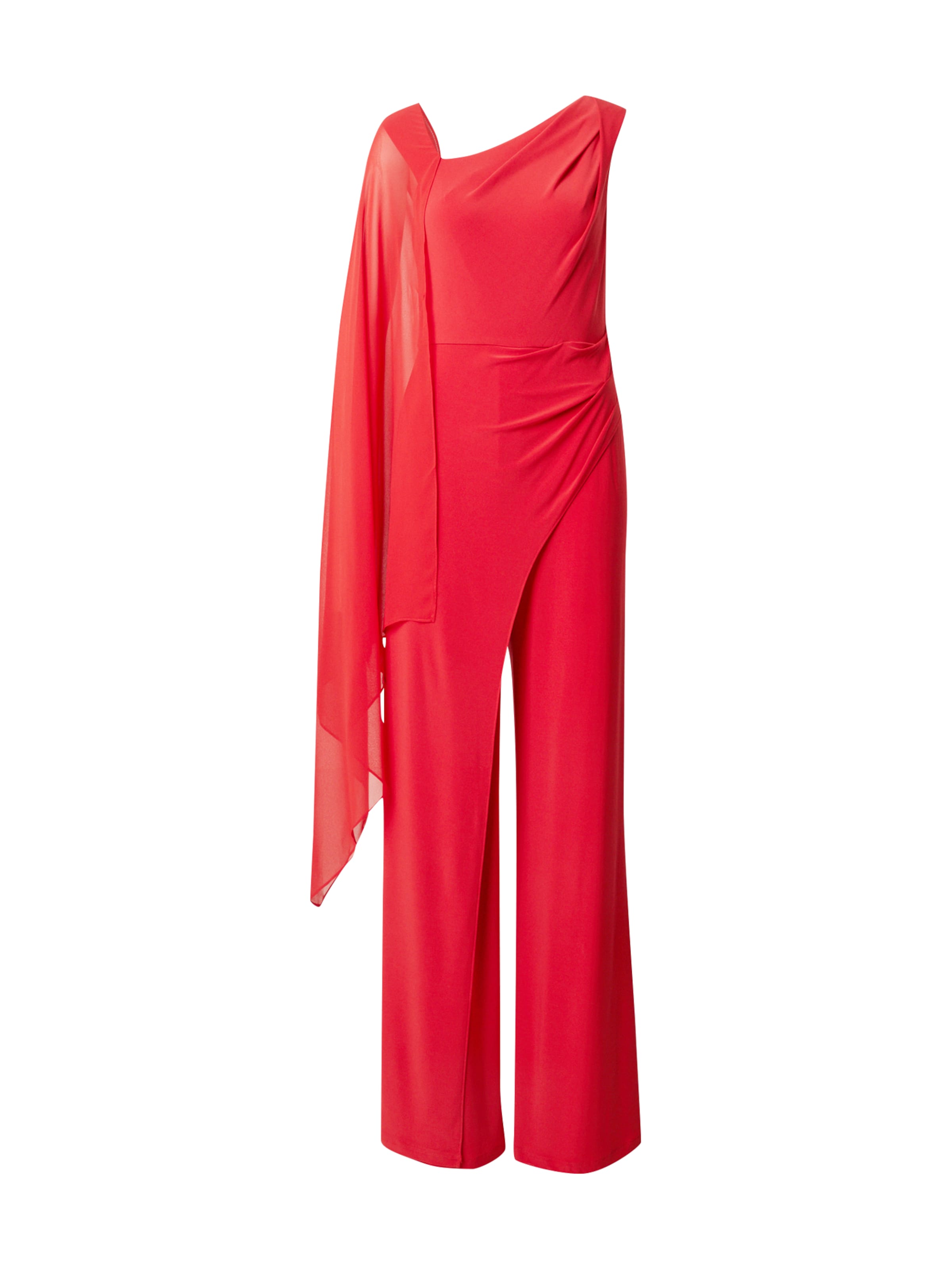 Adrianna Papell Jumpsuit in Red: front