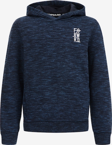 WE Fashion WE Fashion Melierters Sweatshirt für Jungen in Blau: predná strana