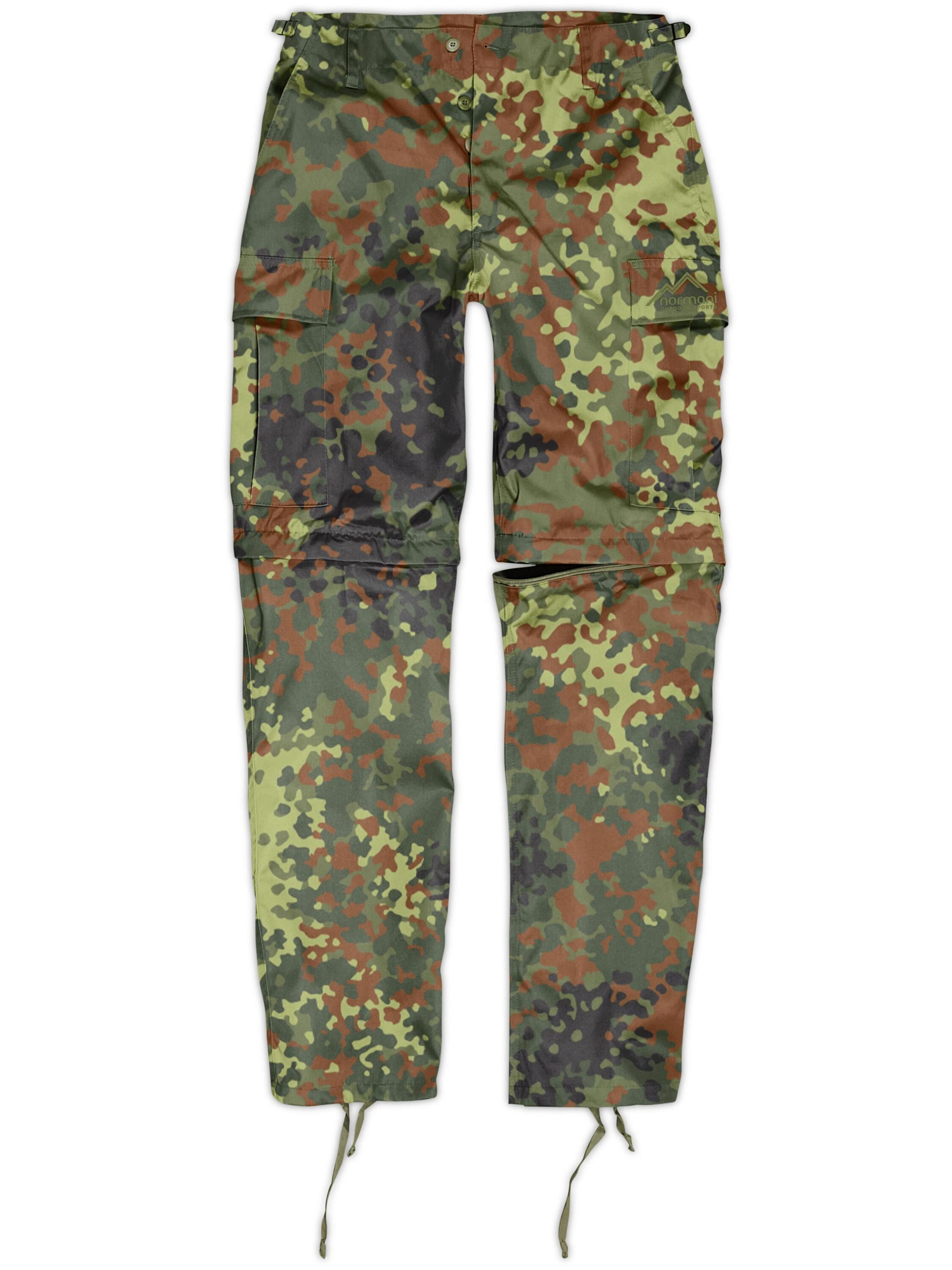 normani Regular Outdoorbroek 'Pioneer' in Bruin: voorkant