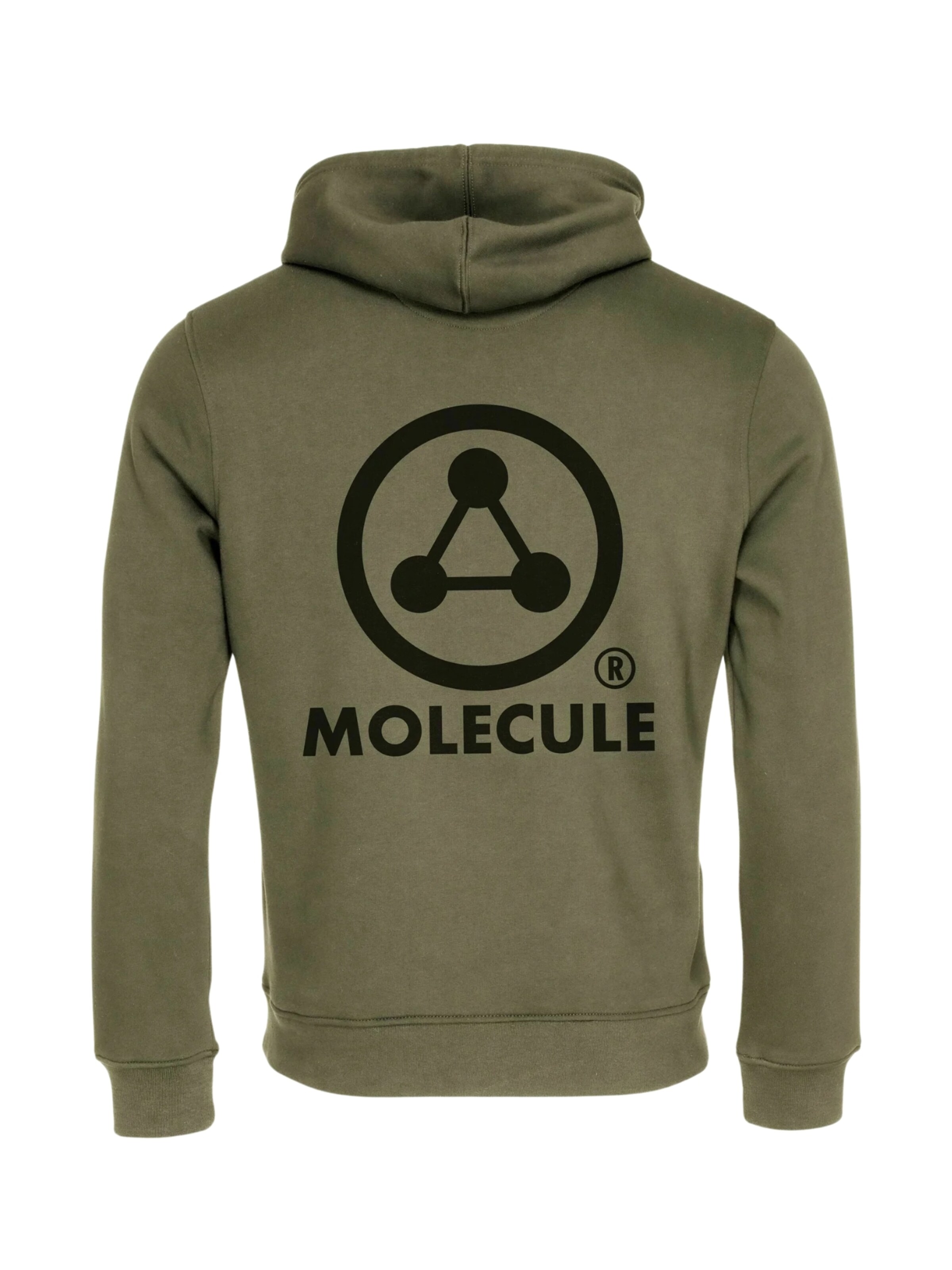 Sweat-shirt Molecule en vert