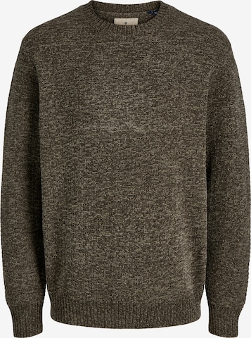 JACK & JONES Sweter 'JWHJEREMY' w kolorze szary: przód