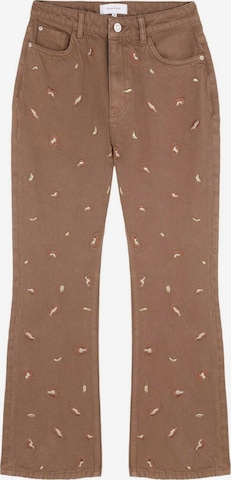 Scalpers Boot cut Jeans 'Animal' in Brown: front