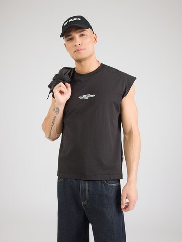 JACK & JONES Koszulka 'JCOBREEZE' w kolorze czarny: przód