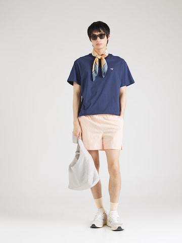 Iriedaily - Camiseta en azul