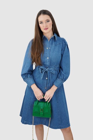 HARPA Handbag 'ESPY' in Green: front