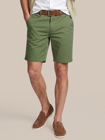 Steppin' out Regular Broek in Groen: voorkant