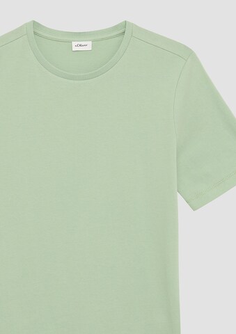 T-Shirt s.Oliver en vert