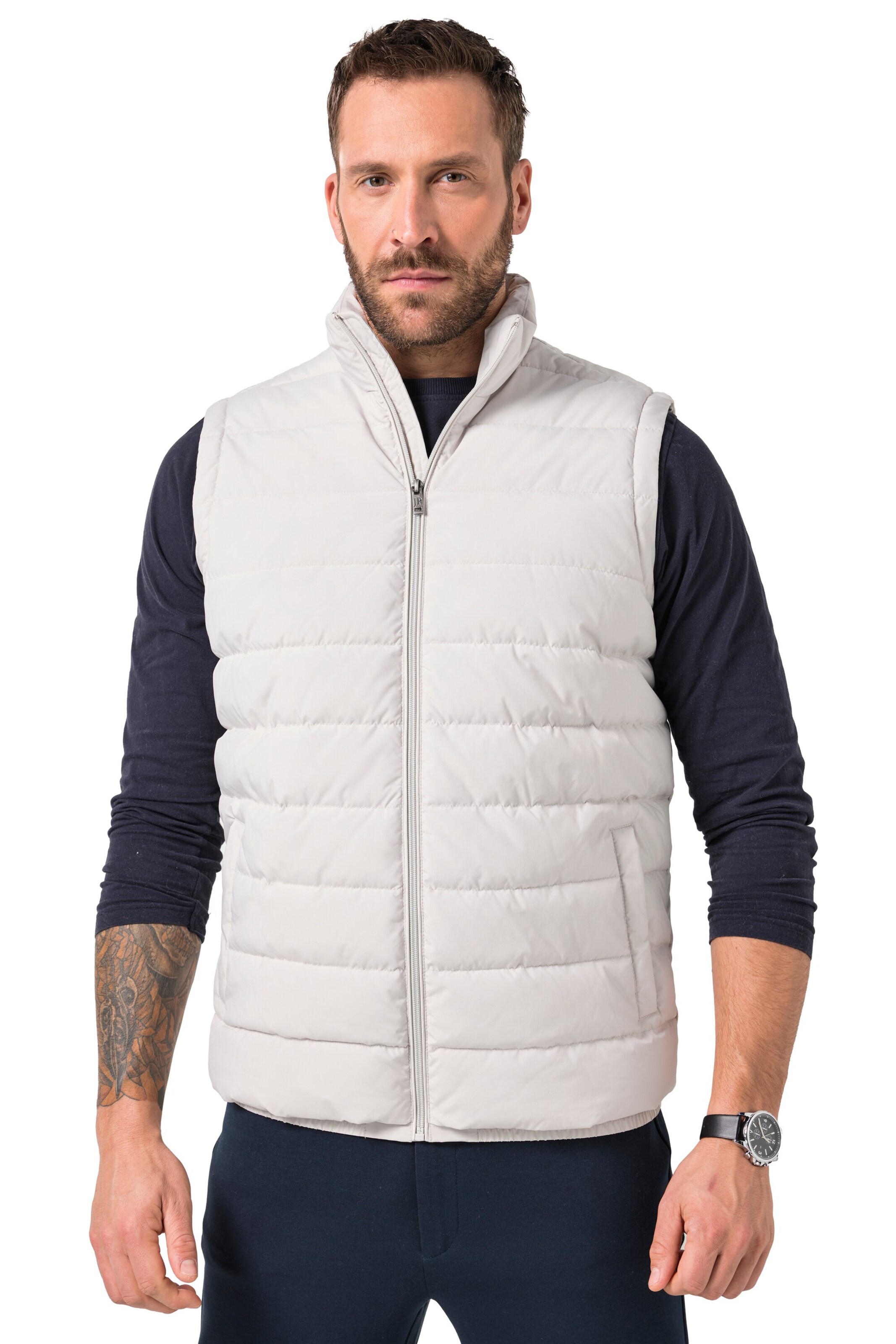 JP1880 Vest in White: front