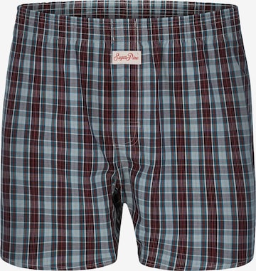 Sugar Pine Boxer shorts ' Checks 1904 ' in Mixed colors: front