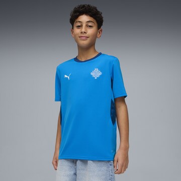 T-Shirt fonctionnel PUMA en bleu : devant