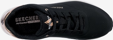 SKECHERS - Sapatilhas baixas 'Uno - Golden Air' em preto