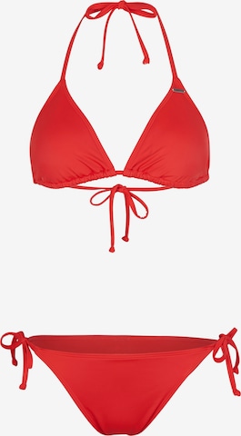 O'NEILL Triangel Bikini 'Capri-Bondey' in Rood: voorkant