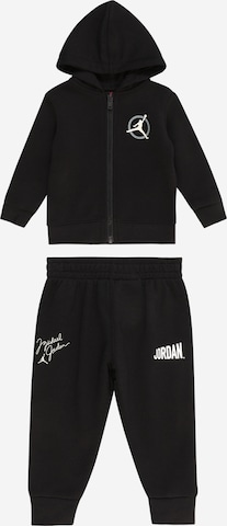 Jordan Tracksuit in Black: front
