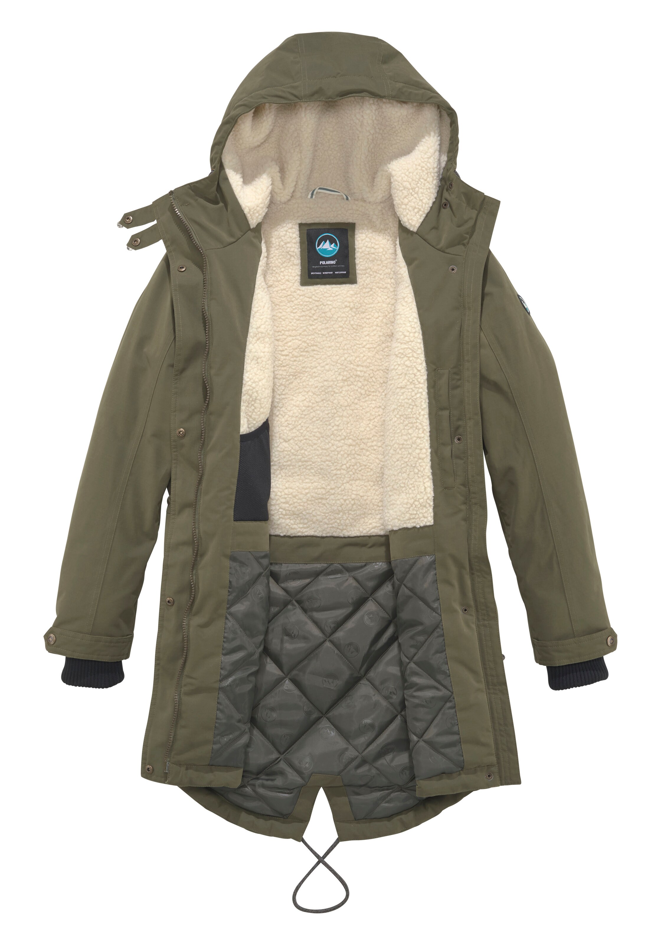 POLARINO Funktionsjacke in Grün