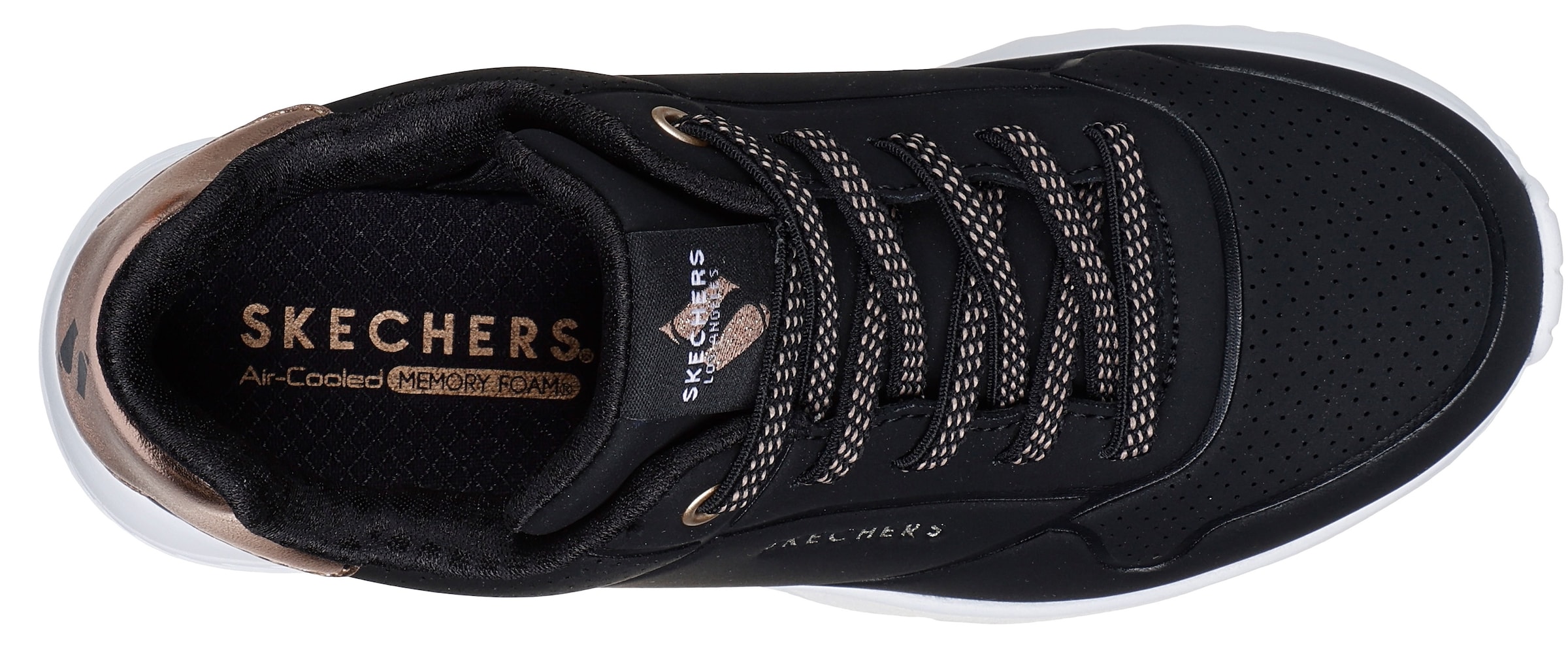 melns Skechers Kids Brīvā laika apavi