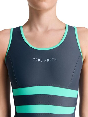 True North Classic Active Swimsuit 'Damen Sport-Badeanzug – Nachhaltig, ECONYL® Recycled, Made in EU, Schnelltrocknend' in Blue