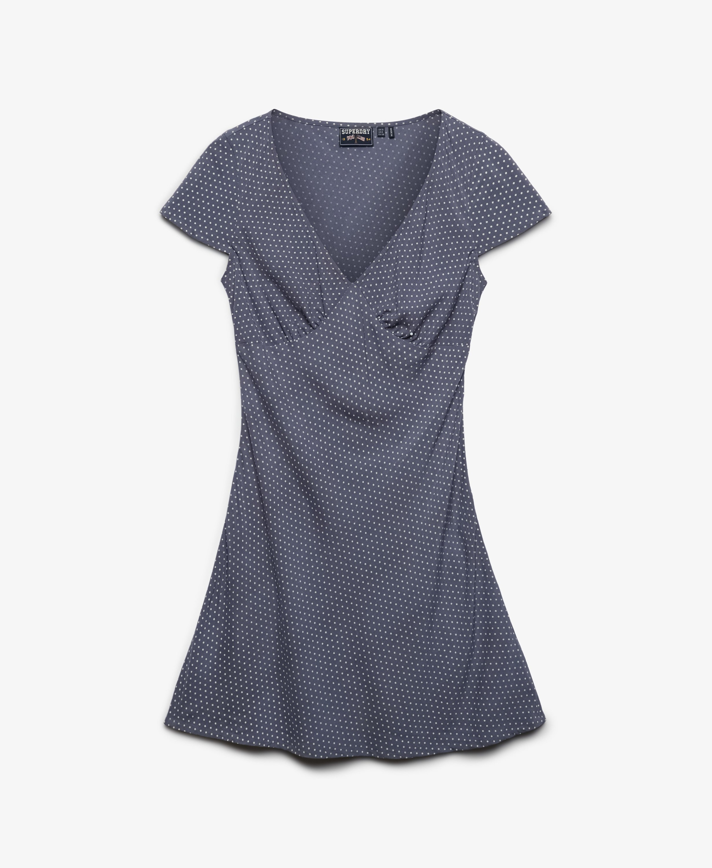 Superdry & Co Robe d’été en 38 en bleu fumé / blanc, Vue avec produit