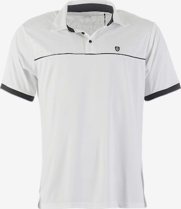 Cocain Underwear Shirt 'Poloshirt' in White: front