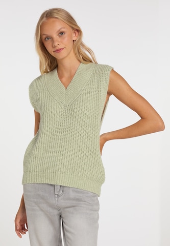 Pull-over MYMO en vert : devant