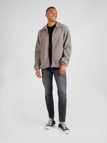 Giacca di pile 'Oliver' di WEEKDAY in grigio