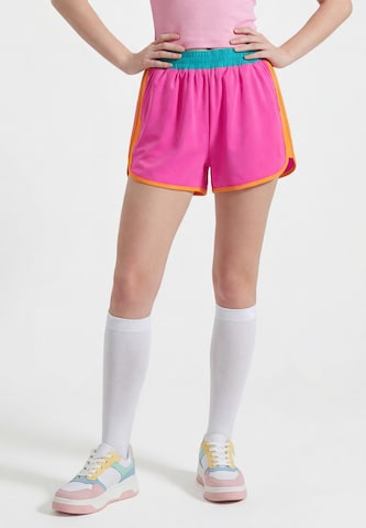 MYMO - regular Pantalón en rosa: frente