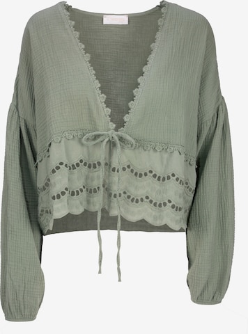 Seasons of April Blouse 'Laura' in Green: front