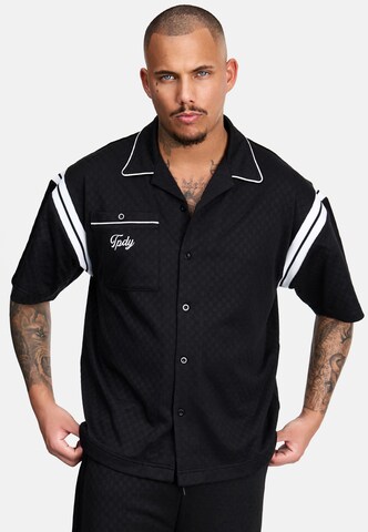 Coupe regular Chemise ' Steve ' trueprodigy en noir : devant