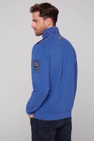 CAMP DAVID Sweatvest in Blauw