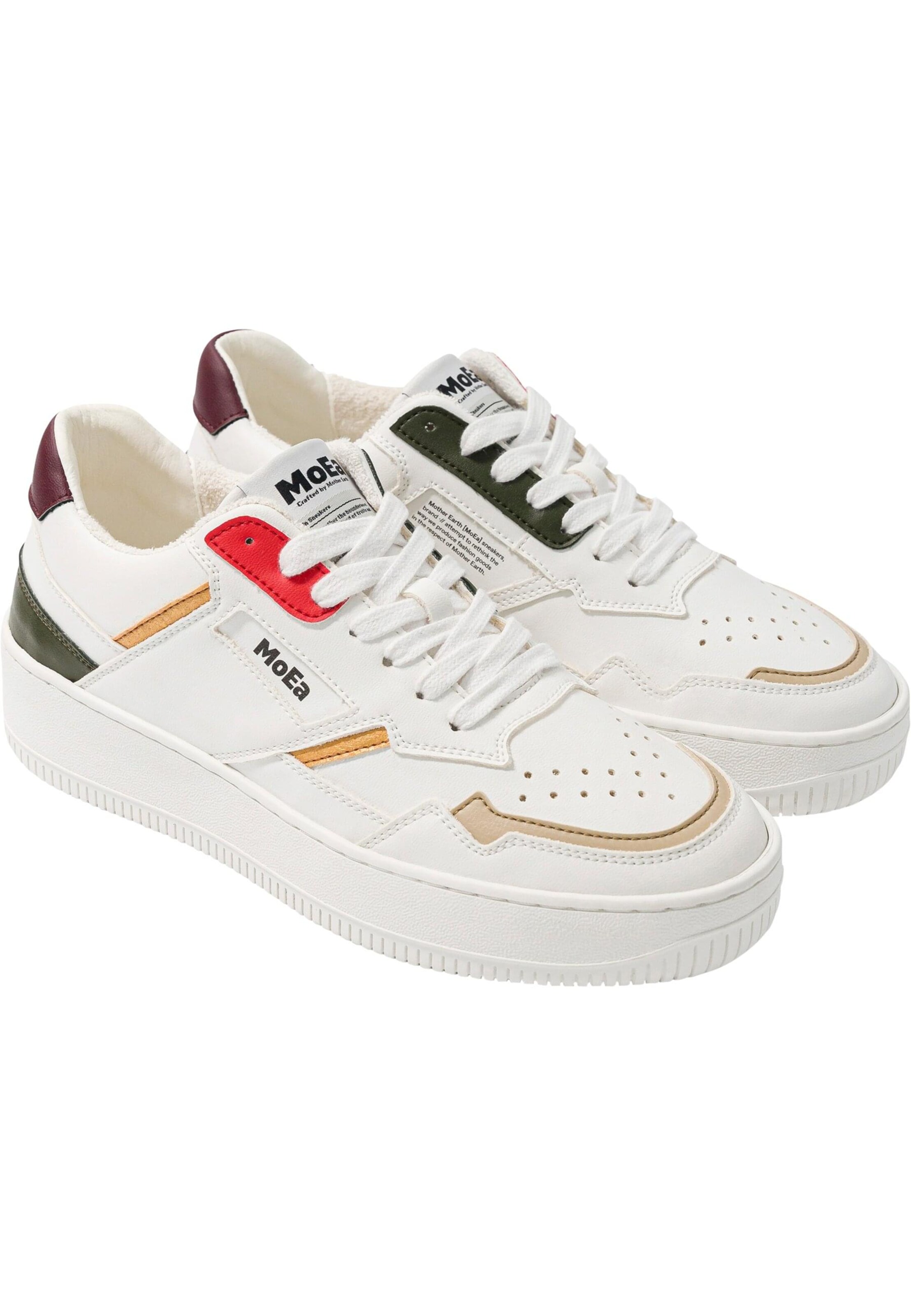 Sneaker bassa 'Gen1 - All In' di MoEa in bianco