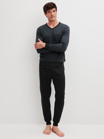 CALIDA Pajamas long 'Relax Streamline' in Black