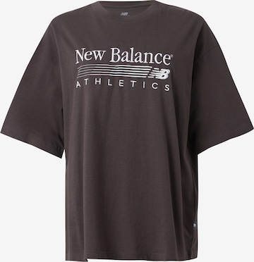new balance Póló - fekete: elől