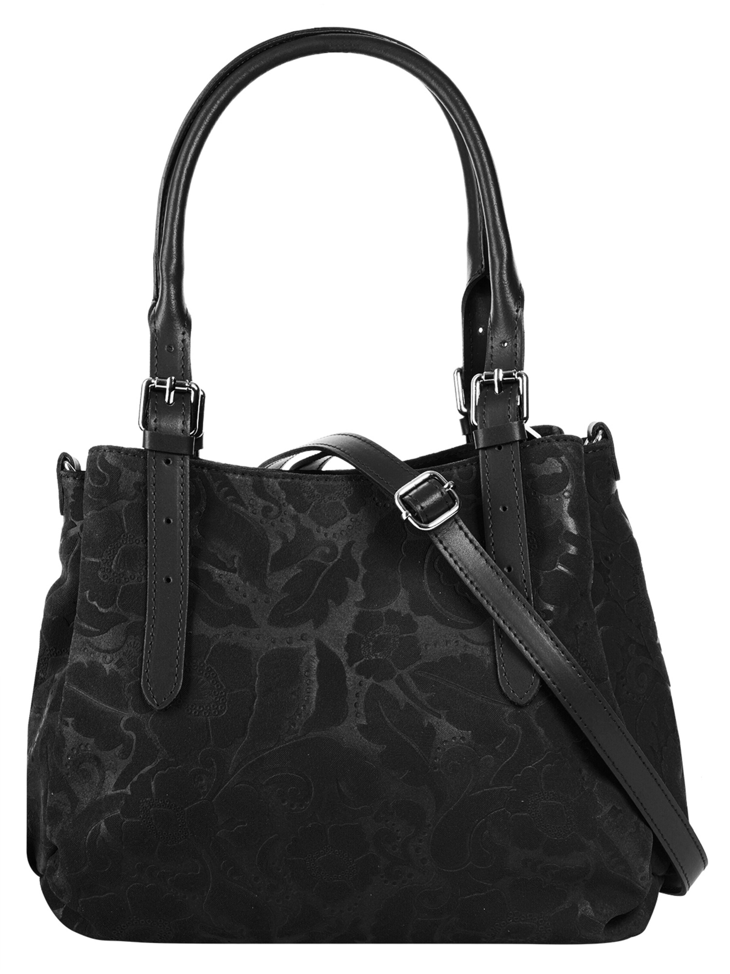 Samantha Look Handbag in Black: front
