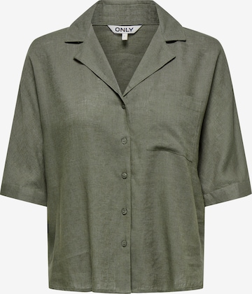 ONLY Bluzka 'ONLTOKYO' w kolorze zielony: przód